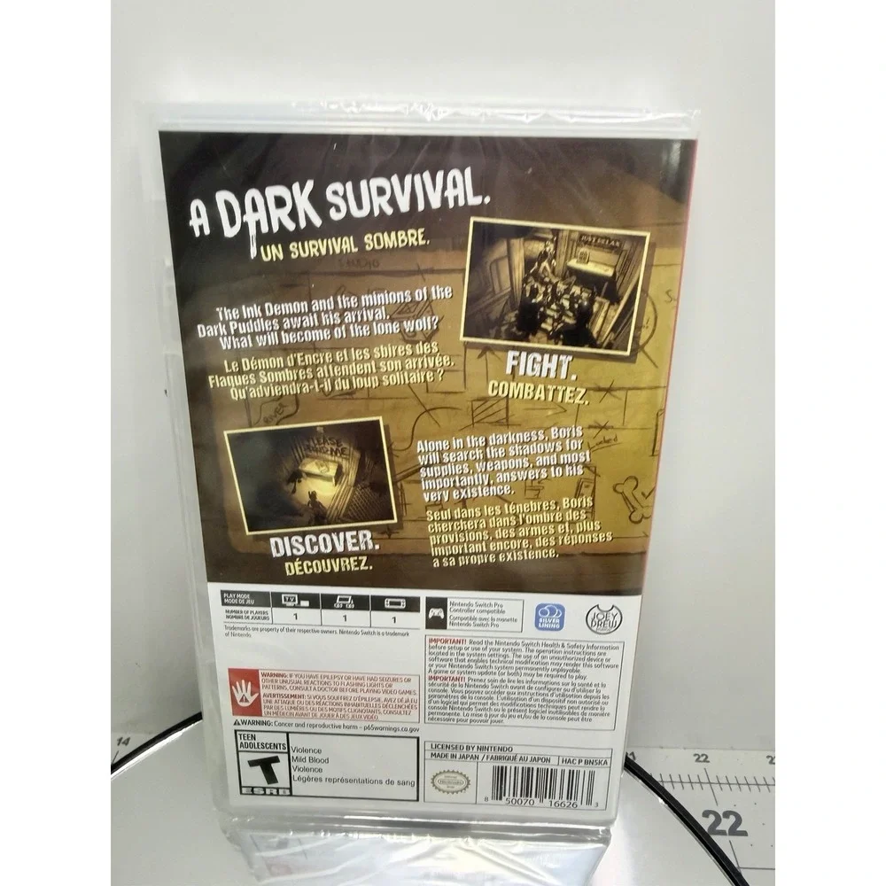 Bendy and the Dark Revival: Lone Wolf (Nintendo Switch) Brand New Sealed